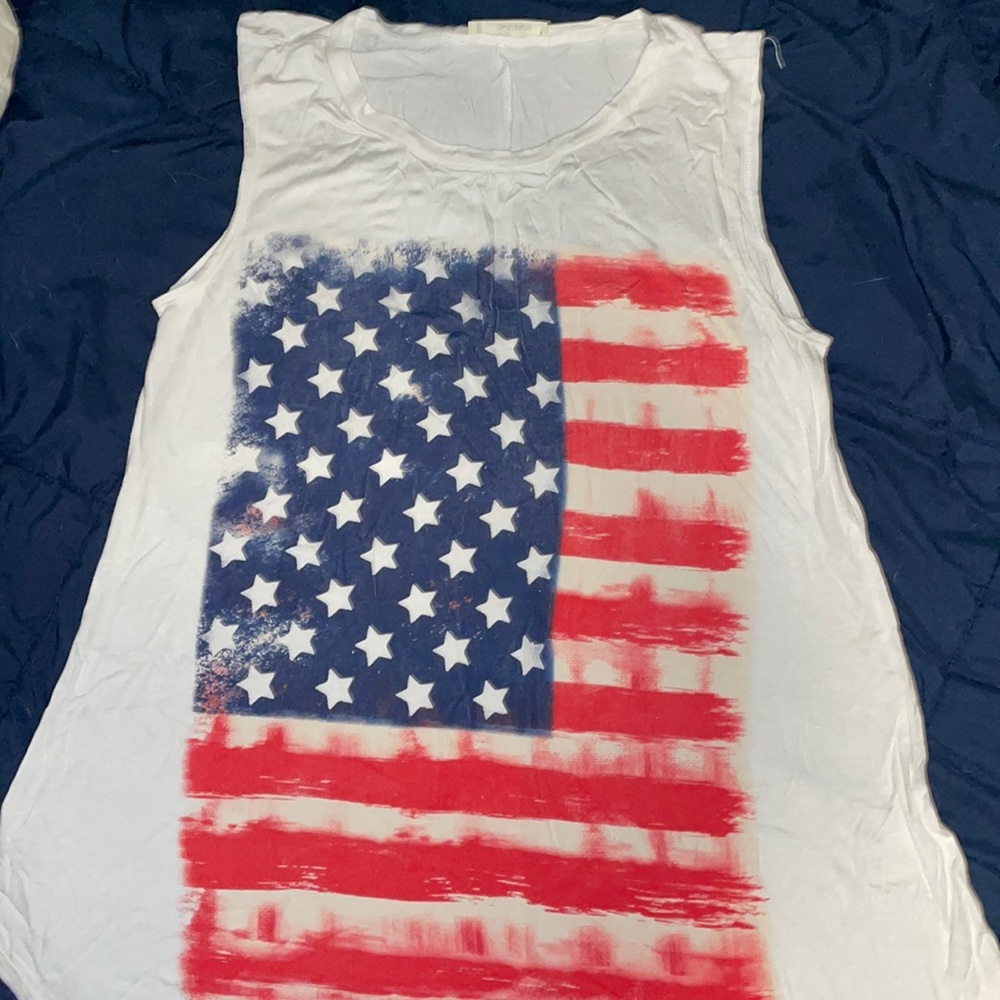 Flag tank top